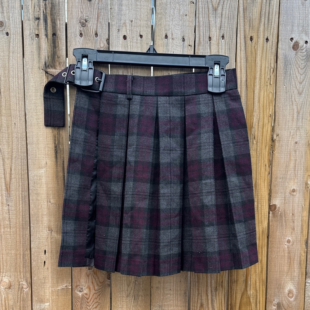 Hyein seo taffeta mini pleated skirt